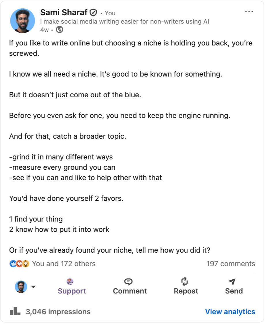 How the Short Form Writer helped me write