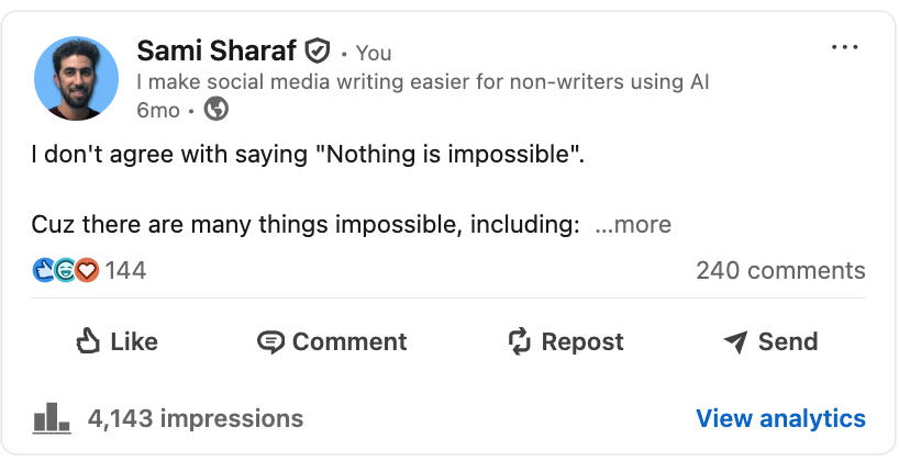 How the Short Form Writer helped me write